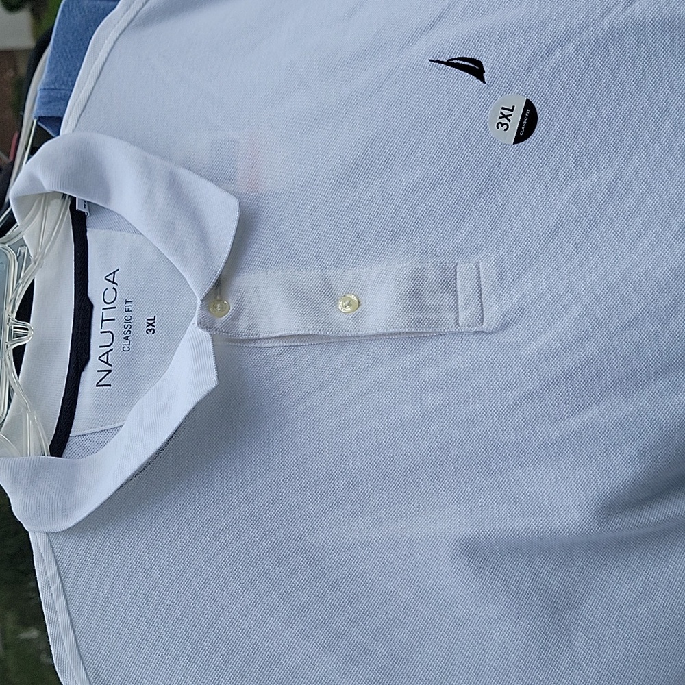 Nautica White Polo